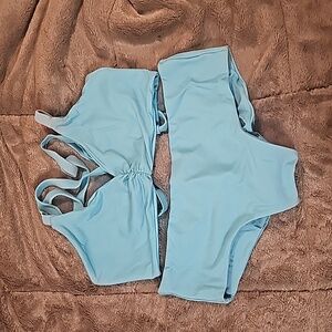 Fused Hawaii NWOT Large Kohanaiki Top and Large Kona Bottom- Clearwater